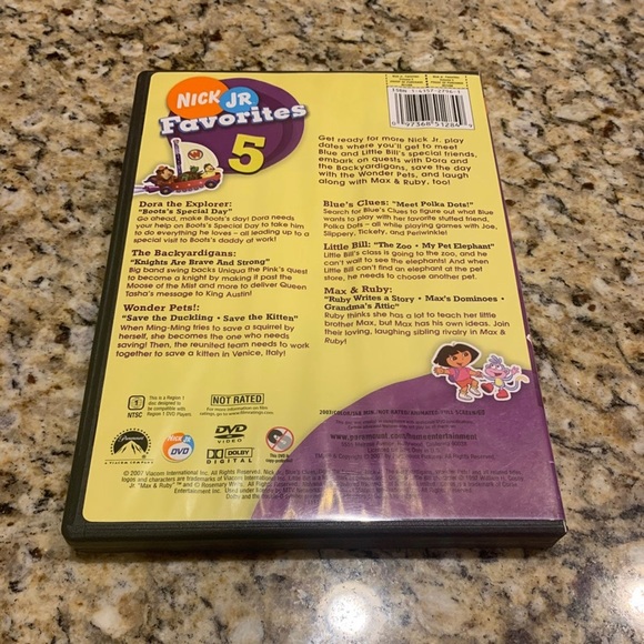 Nick Jr. Favorites 5 DVD - Picture 2 of 2